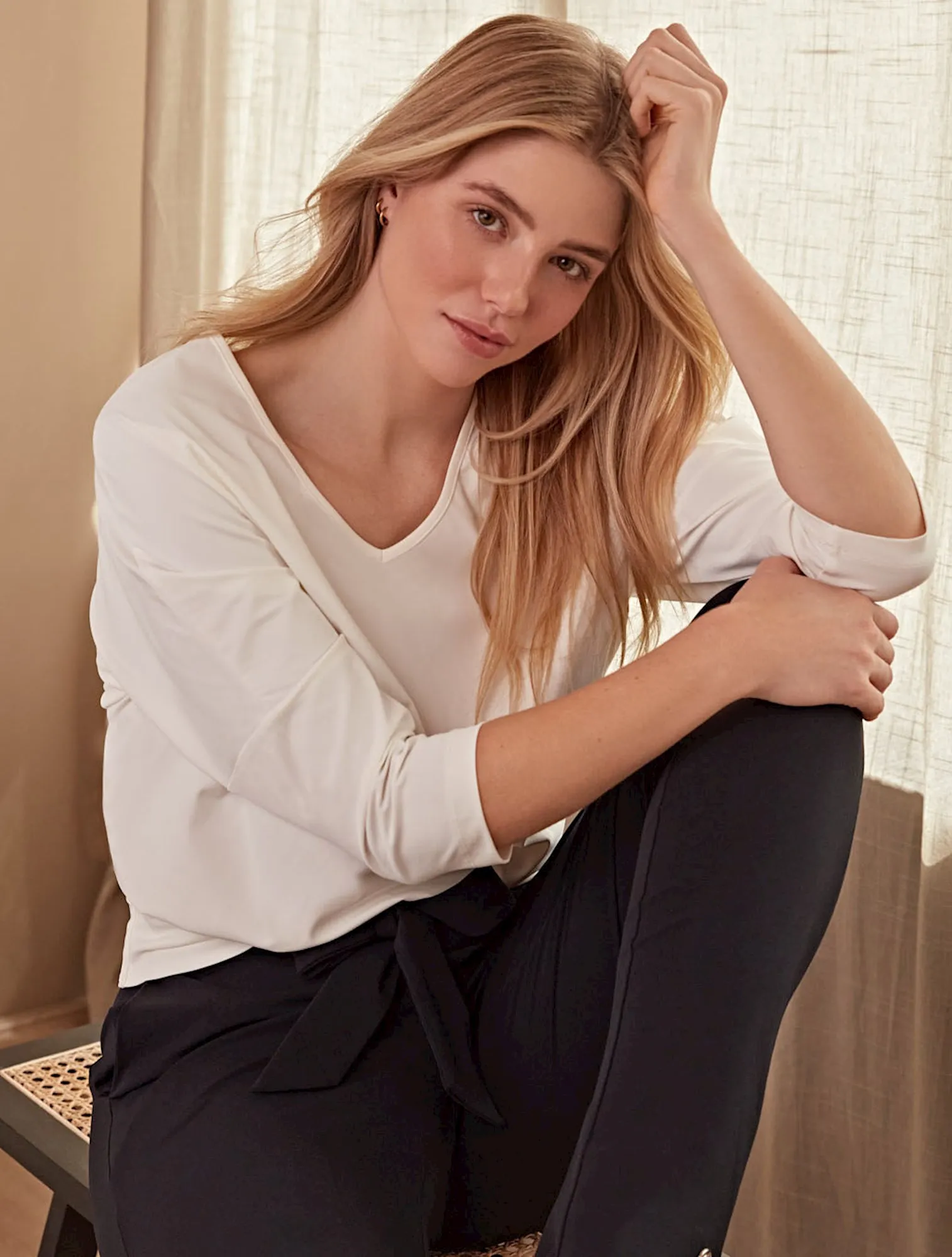 LADY DAY – BLOUSE SHIRLYN – OFF WHITE