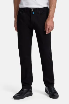 -----Pierre Cardin jeans future flex zwart Lyon Tapered----