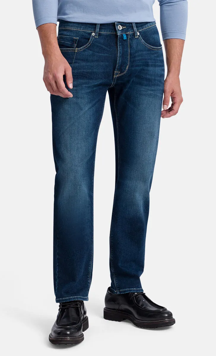 PIERRE CARDIN STRETCH JEANS BLUE LIGHT USED ANTIBES
