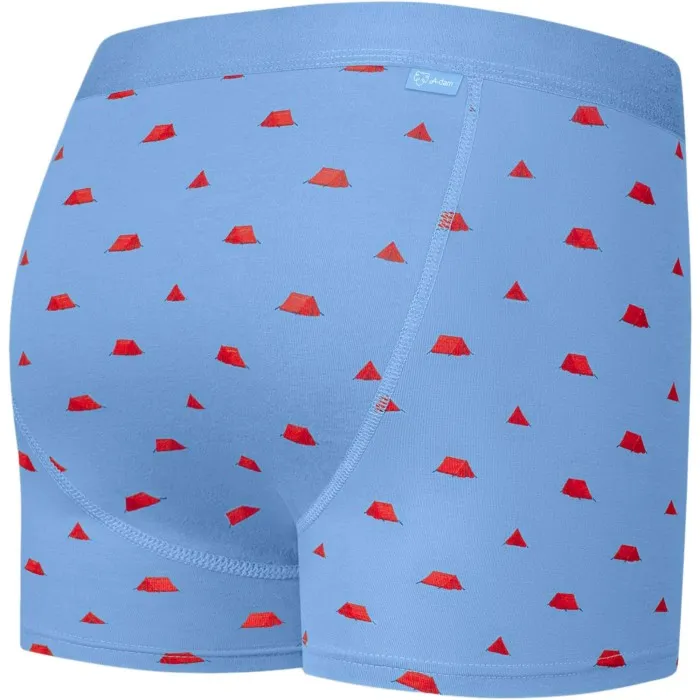 ADAM UNDERWEAR BOXERSHORT BLAUW
