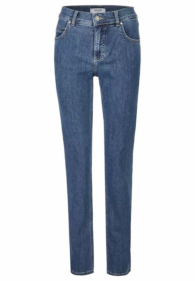Angels Jeanswear Cici Jeans - Mid Blue