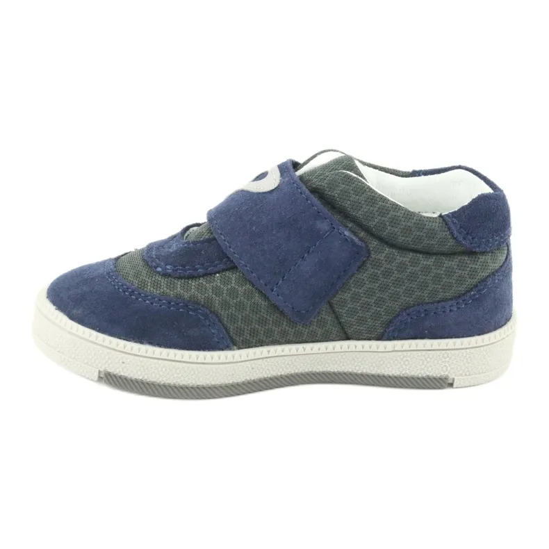Bartek sportschoenen sneakers met klittenband 71141 marineblauw grijs