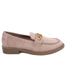 BM Berian kaki suède loafers beige