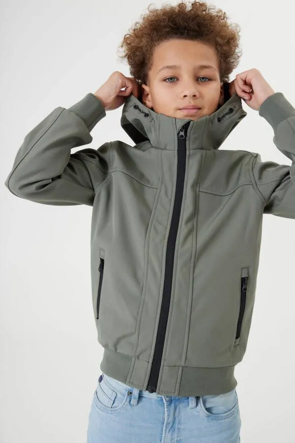 Cars zomerjas CASSERY licht olijfgroen Jongens Polyester Capuchon 116