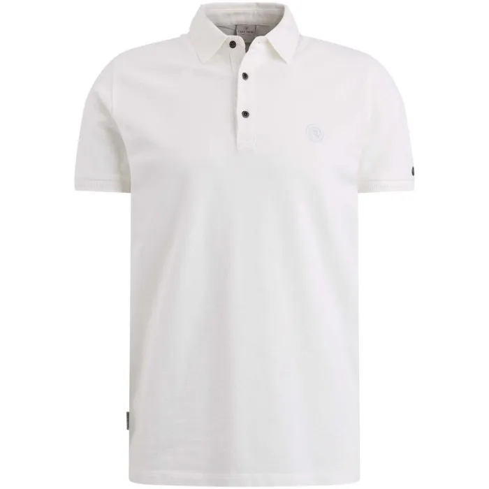 Cast Iron Poloshirt Wit