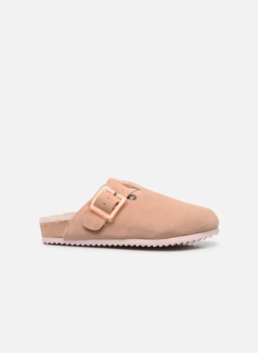      COLORS OF CALIFORNIA SUEDE FURRY BIO CLOSED TOE  ROZE   