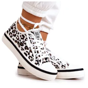 Dames Sneakers Pantera Big Star JJ274615 Wit