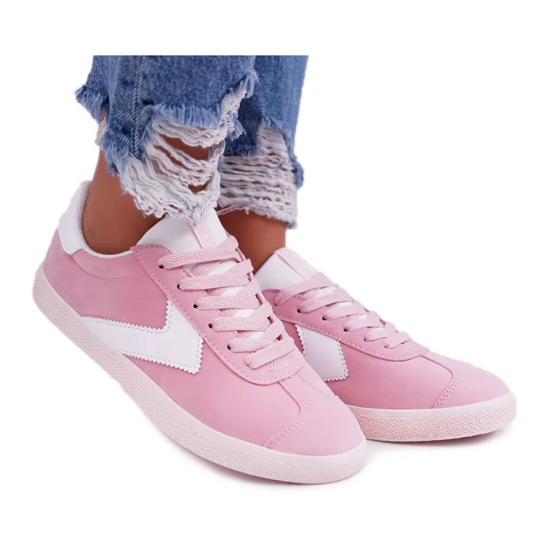 Dames sportschoenen Big Star roze DD274295