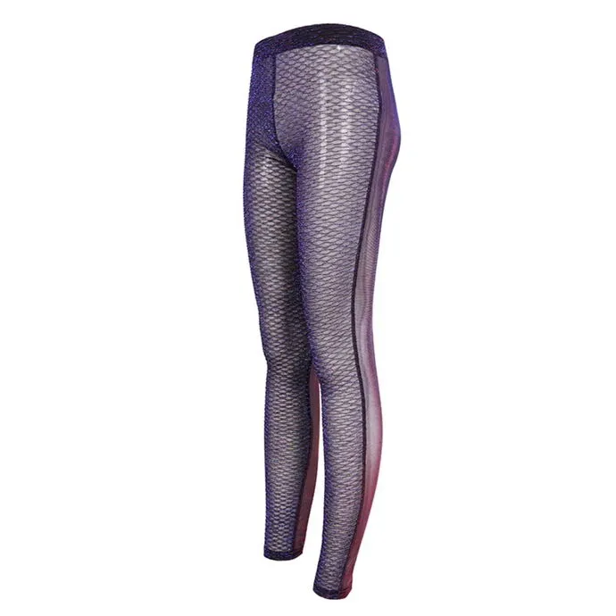 DAMESBROEK (LEGGING) DEVIL FASHION  TRANSPARENT GOTHIC