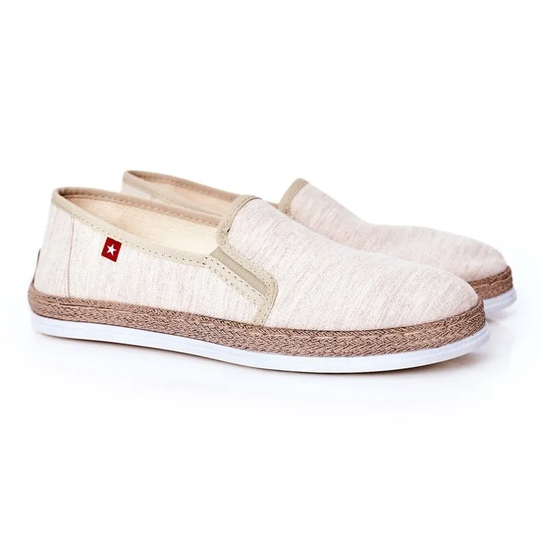 Espadrilles Heren Big Star HH176001 Beige