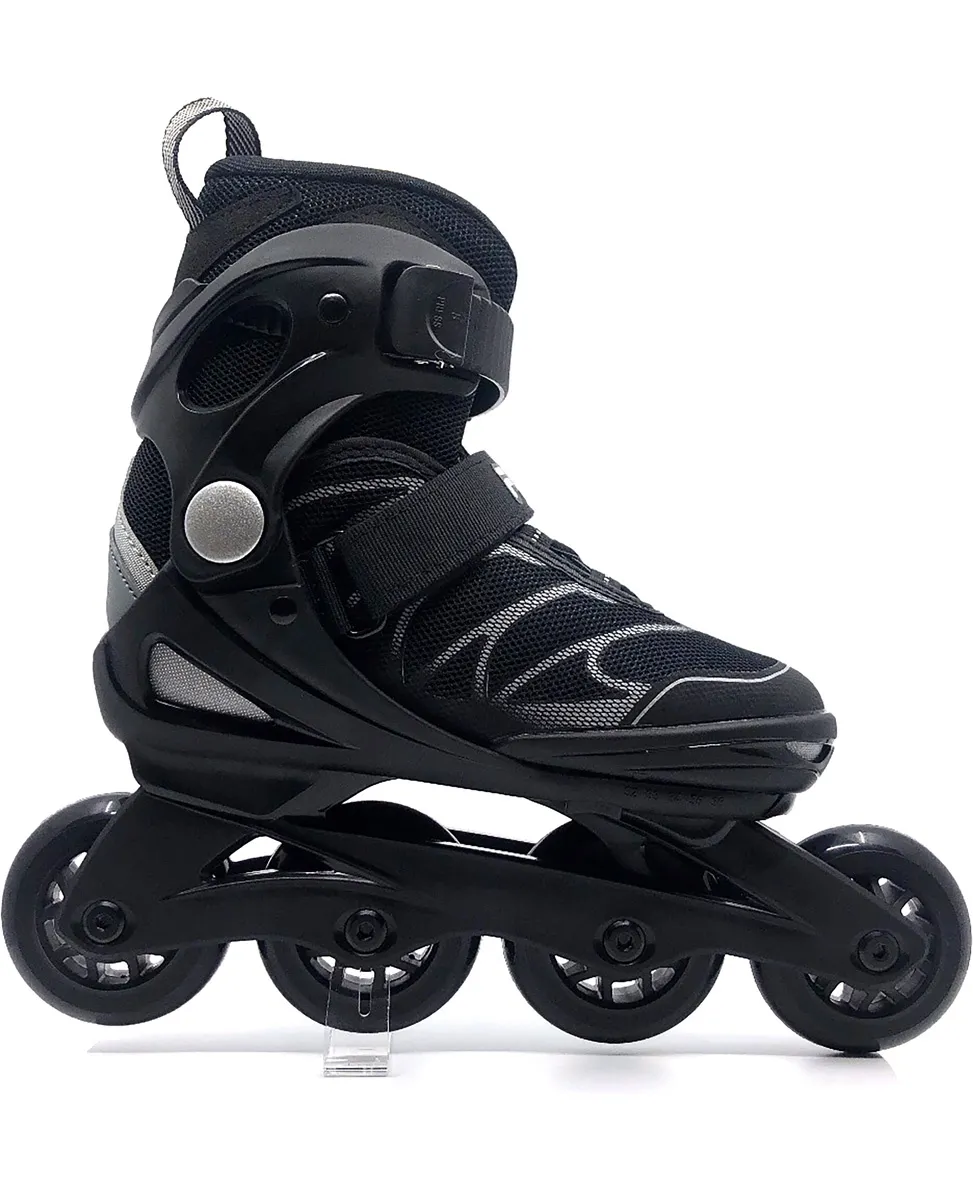 FILA JONE VERSTELBARE KINDER SKATES ZWART