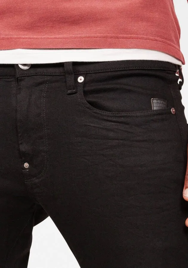 GSTAR ZWARTE SKINNY JEANS SUPERSTRETCH ELTO NERO BLACK