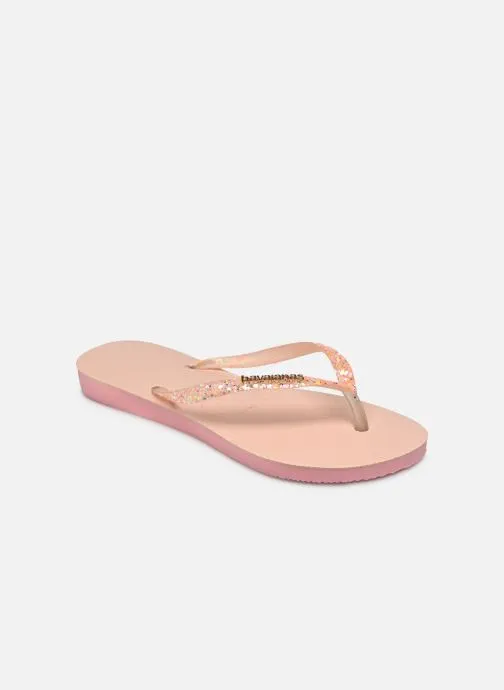      HAVAIANAS HAV. SLIM GLITTER FLOURISH W  ROZE   