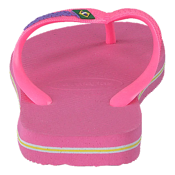 Havaianas schoenen Brasil Logo Crystal Rose 0129