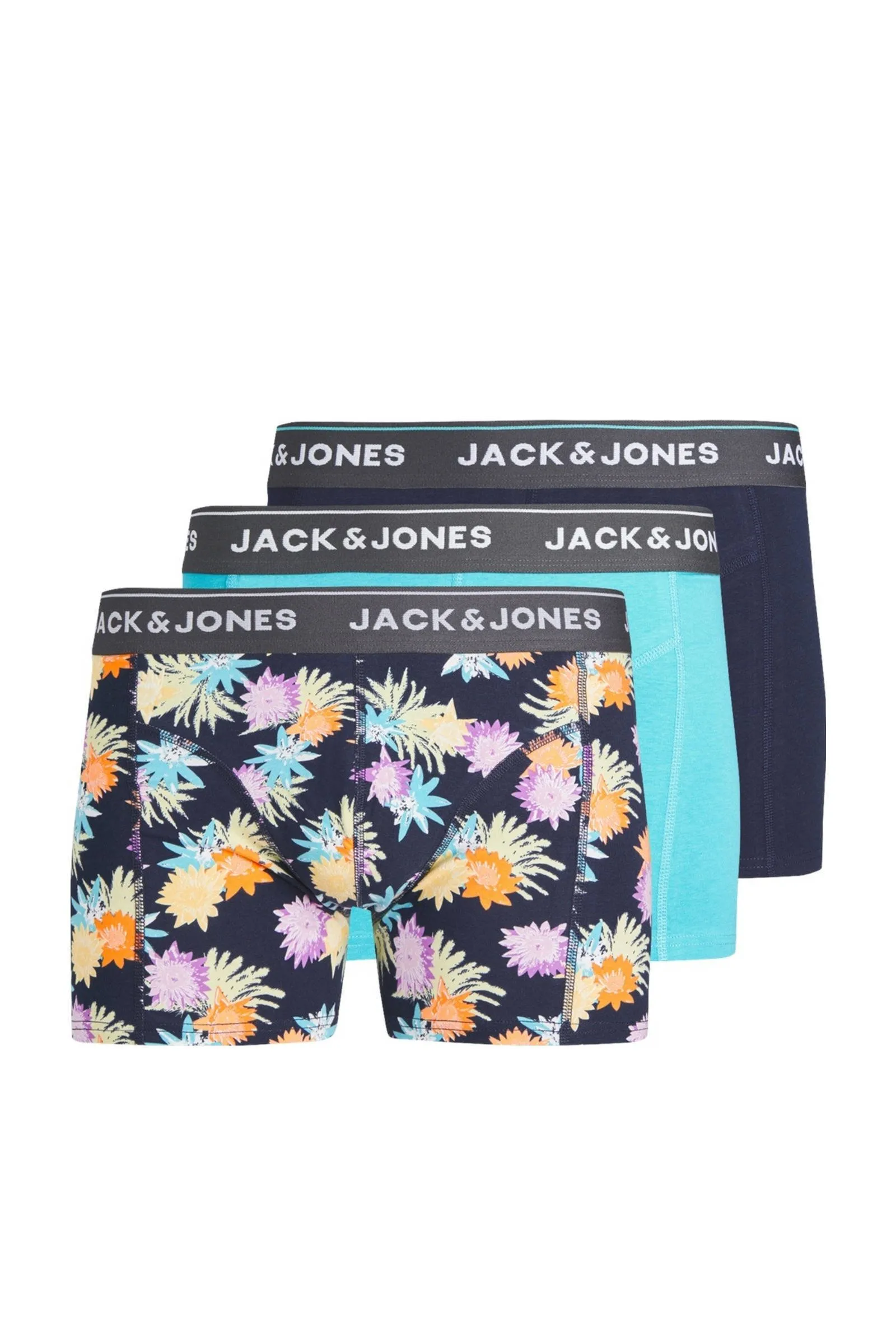 JACK & JONES PLUS SIZE boxershort JACREECE (set van 3)
