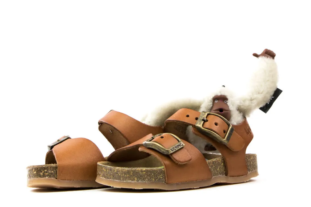 Kipling Sandalen Cognac