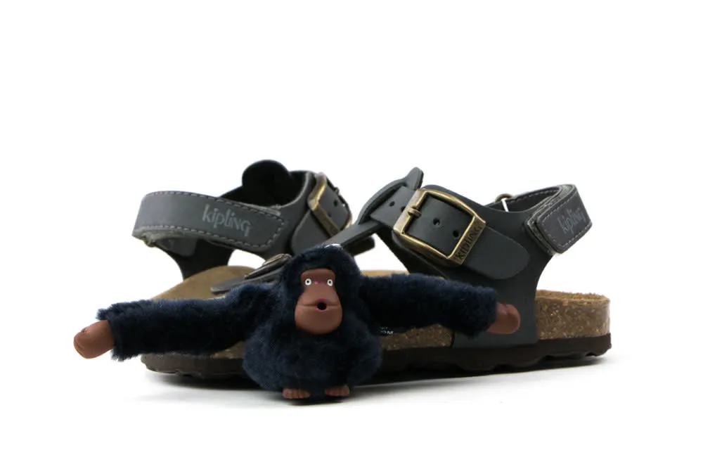 Kipling Sandalen Donkergrijs