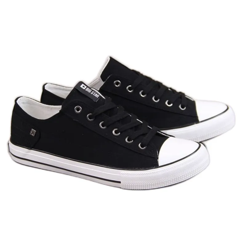 Lage sneakers Big Star M DD174273 zwart
