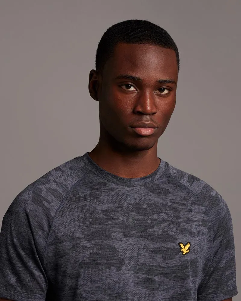 Lyle & Scott Camo Sports Tee