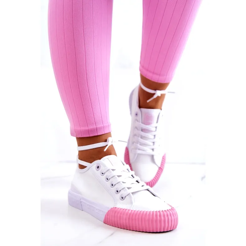 Materiaal Sneakers Big Star JJ274111 Witte sneakers