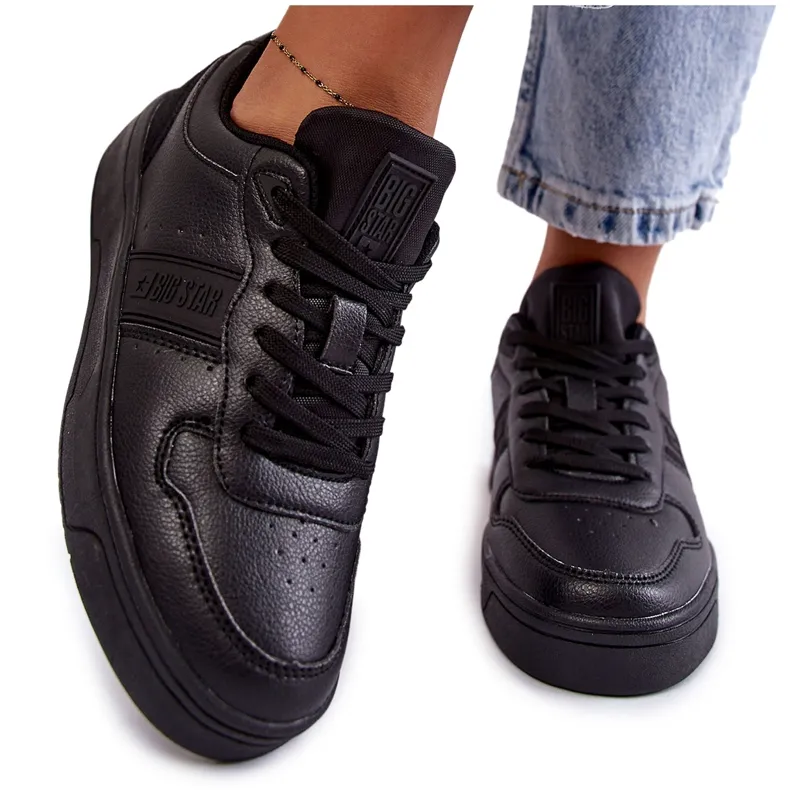 Memory Foam System Big Star Low sportschoenen KK274258 Zwart