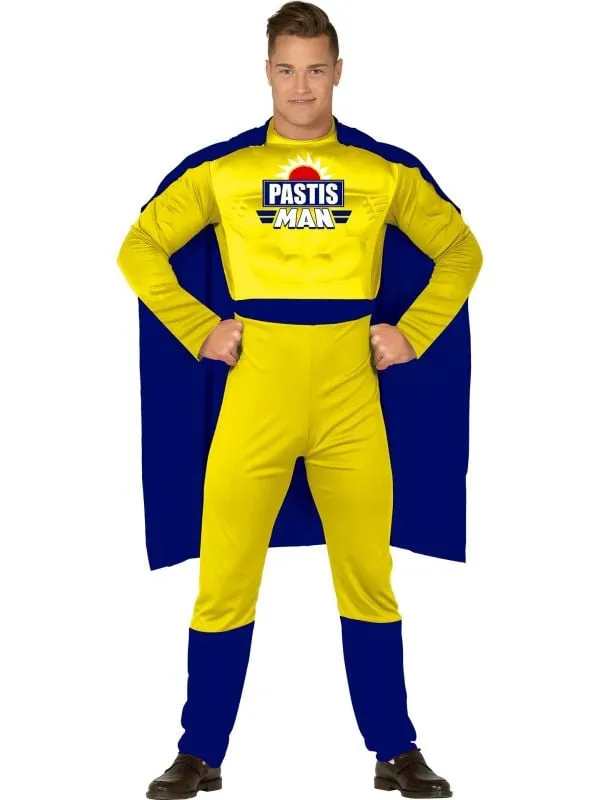 Pasti's superman outfit heren