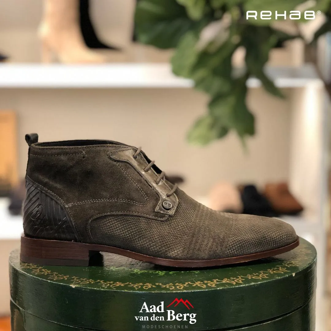 Rehab Footwear Herenschoenen Veterlaarzen bruin