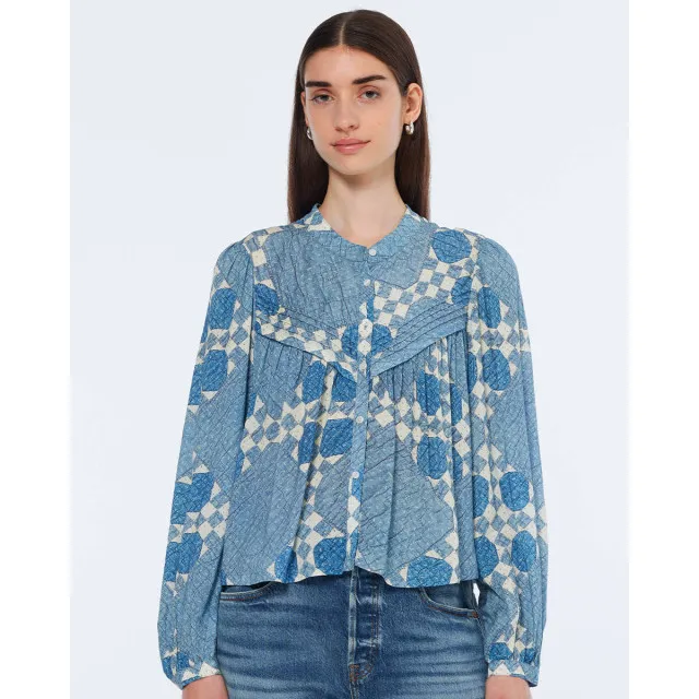Scotch & Soda Blouse lange mouw 180402