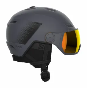 Skihelm Salomon Pioneer LT Visor Ebony