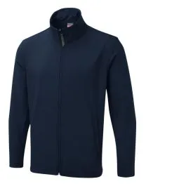 SOFTSHELLJAS BLAUW UNEEK MAAT M