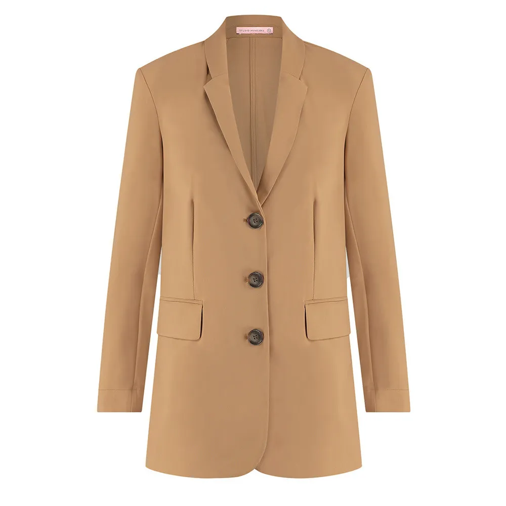   Studio Anneloes Yve Bonded Blazer Bruin KL