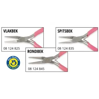Tangenset (8) van 3 stuks BM 115 mm.