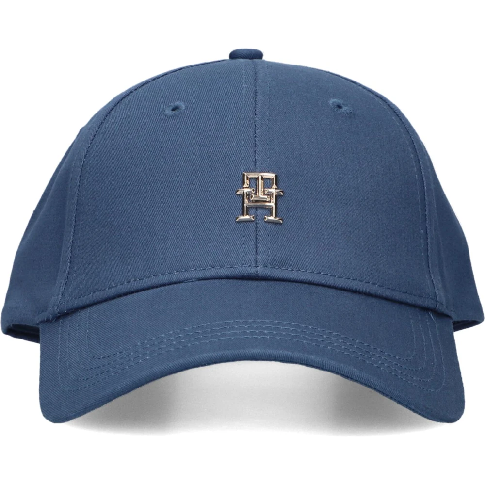Tommy Hilfiger Blauwe Distinct Cap voor Blue