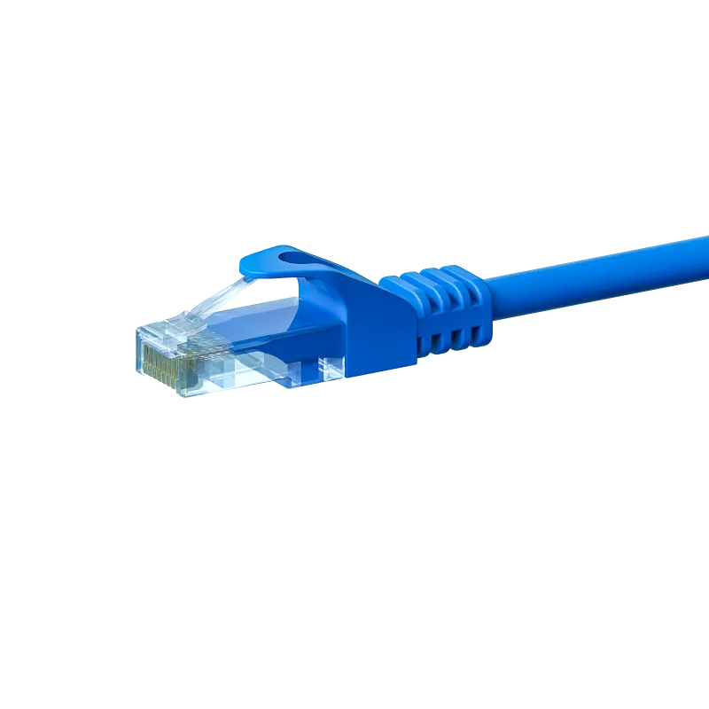 UTP CAT5E PATCHKABEL 7,5M BLAUW  100% KOPER