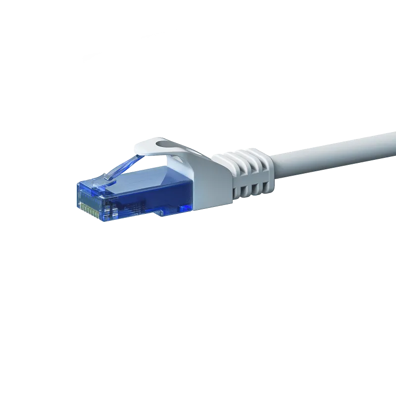 UTP CAT6A PATCHKABEL 7,50M WIT  100% KOPER