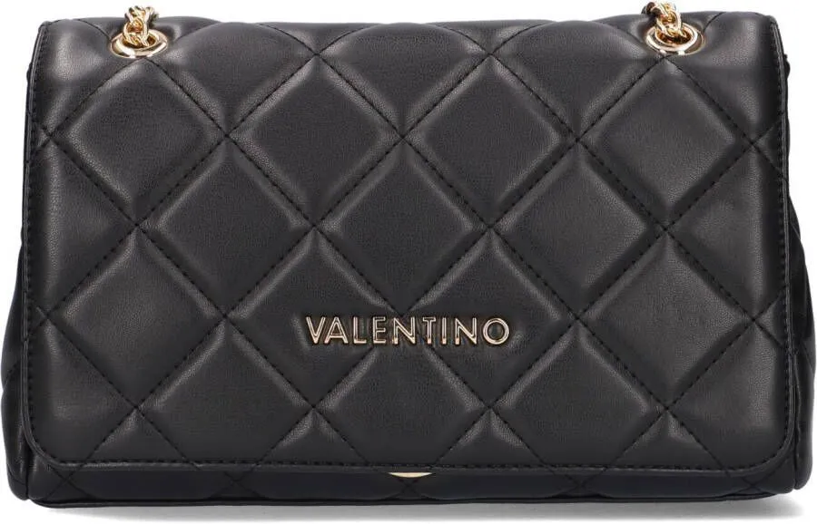 Valentino by Mario Valentino Zwarte Ocarina Satchel Schoudertas Black Dames