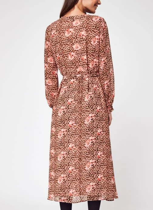      VERO MODA VMMAE L/S 7/8 DRESS WVN LCS  ORANJE   