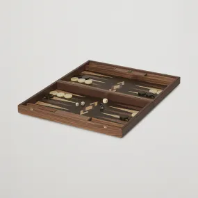 Walnut Natural Tree Large Backgammon
